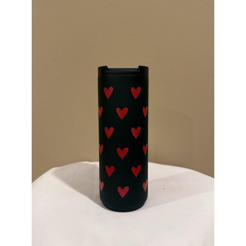 NWT Starbucks 2026 Valentines Red Heart Stainless Steel Tumbler